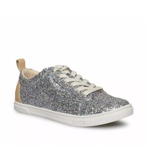 UGG KARINE CHUNKY GLITTER SILVER MULTI WOMENS SHOES SIZE 9.5‎